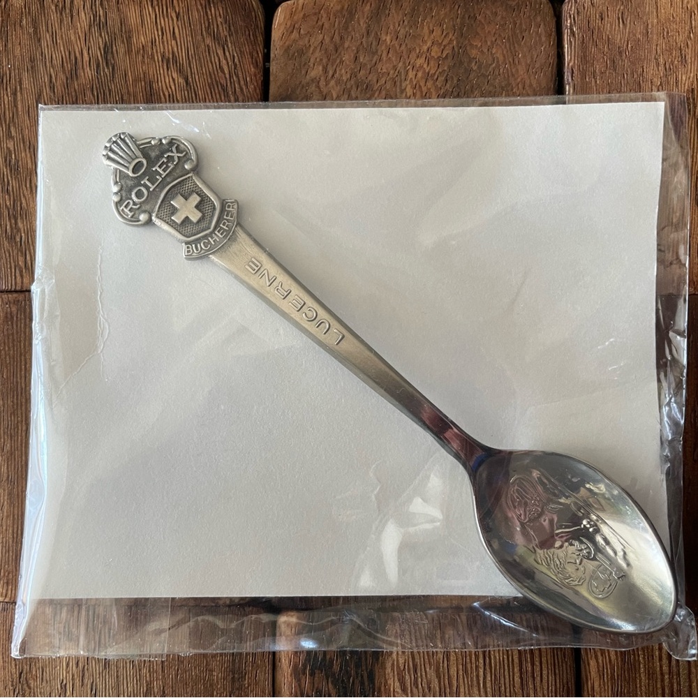 Vintage Rolex Bucherer Lucerne Collectors Spoon
